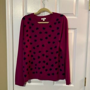 100% wall sweater from Garnet Hill